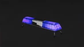 Blue Light Bar