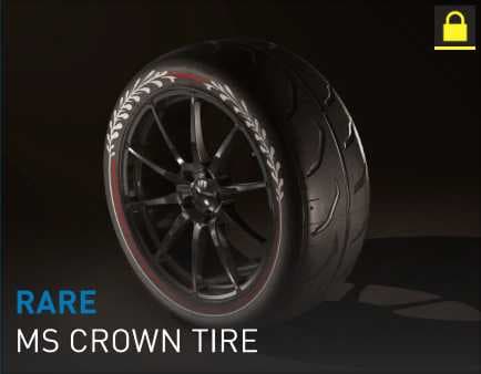 MS CROWN Tire - Rare