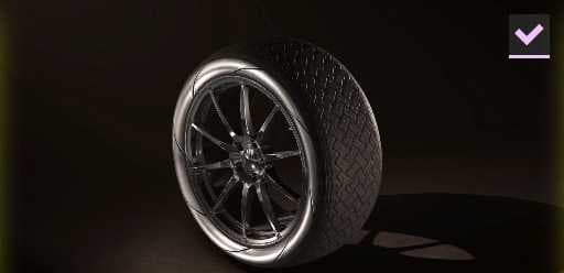 Silver Blades Tire