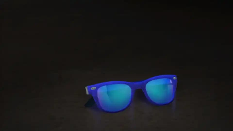 Sapphire Glasses - Uncommon