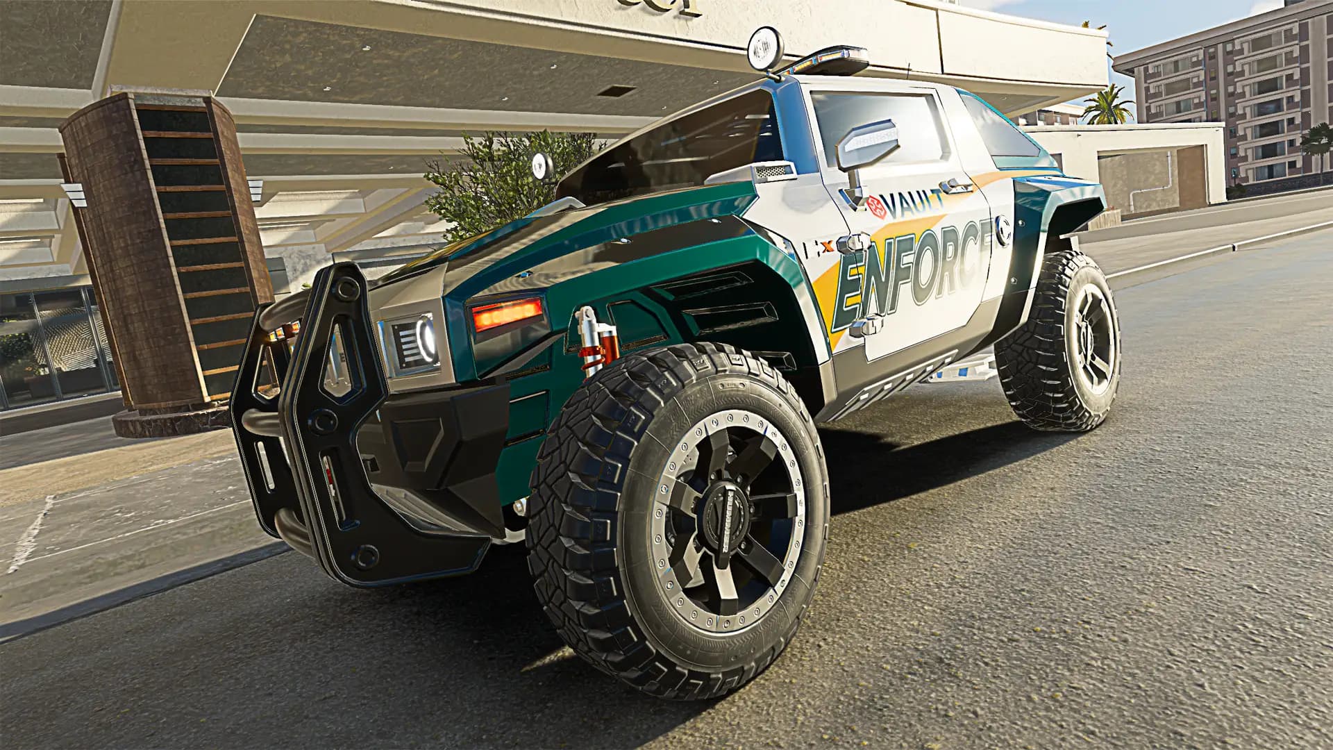 HUMMER HX CONCEPT ENFORCER UNIT