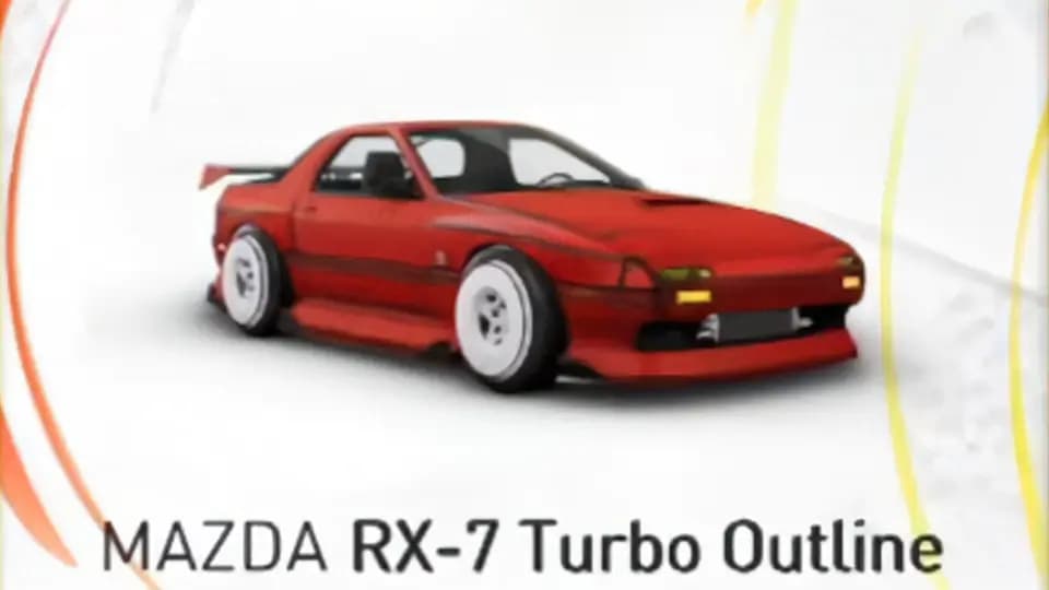 MAZDA RX-7 Turbo Outline Ed.