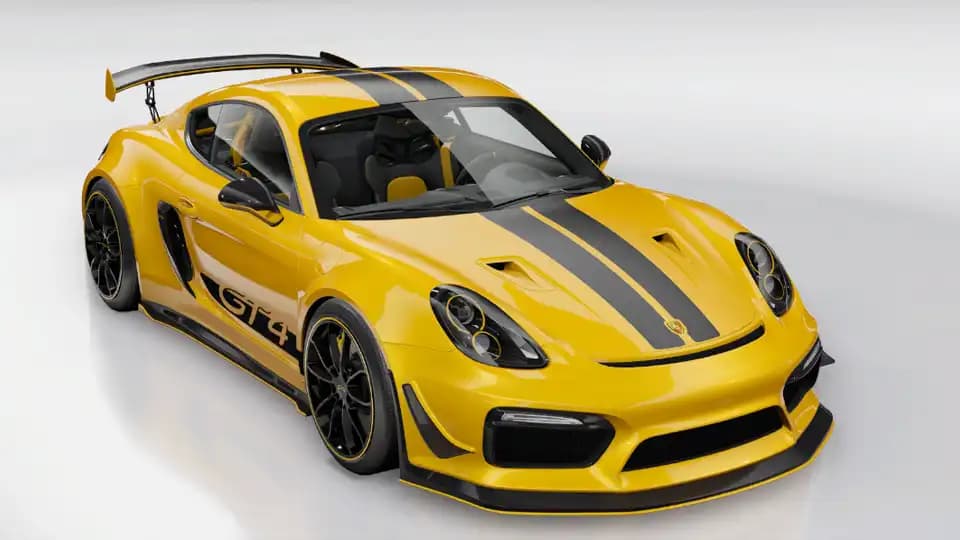 Porsche Cayman GT4 WASP Ed.