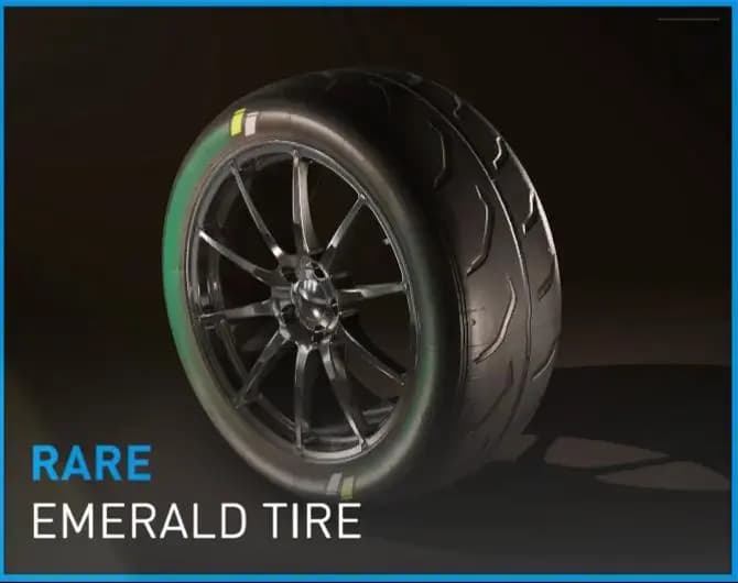 Emerald Tire - Rare