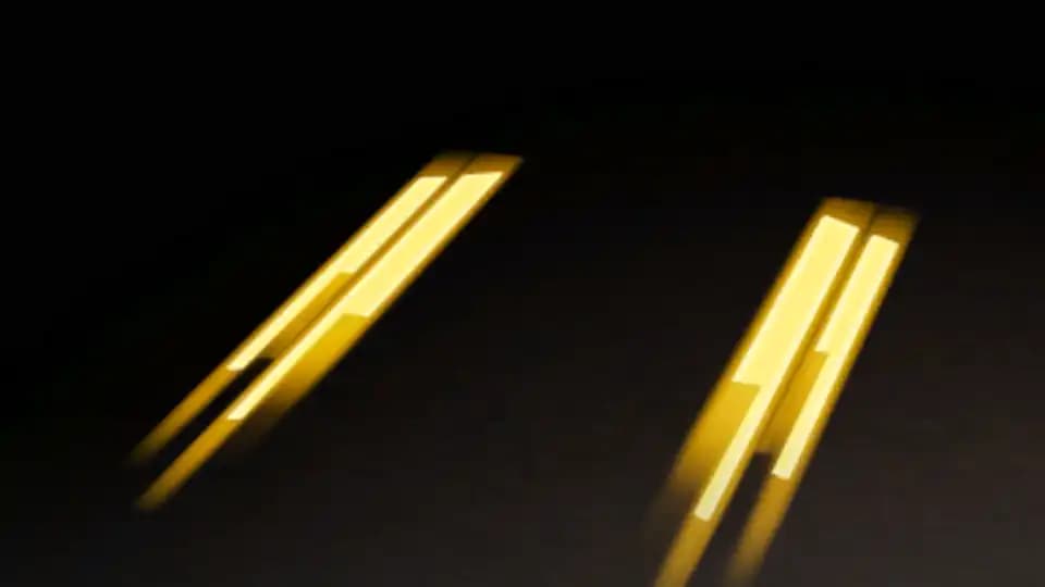 Yellow Stripes Glow - Uncommon