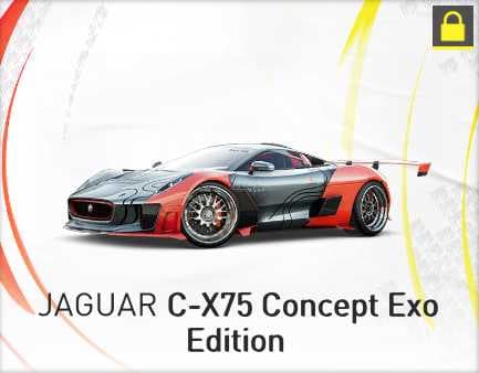Jaguar C-X75 Concepty Exo Ed.